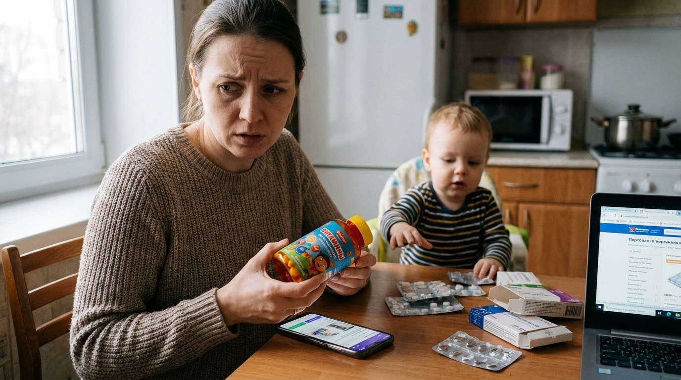 Опасные «витаминки» с маркетплейсов: нижегородских родителей предупредили о таблетках для детей