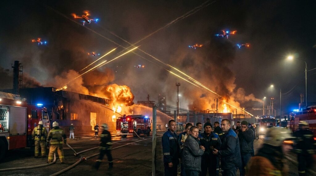 атака дронов