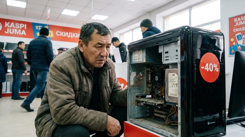Kaspi Жұма компьютеры