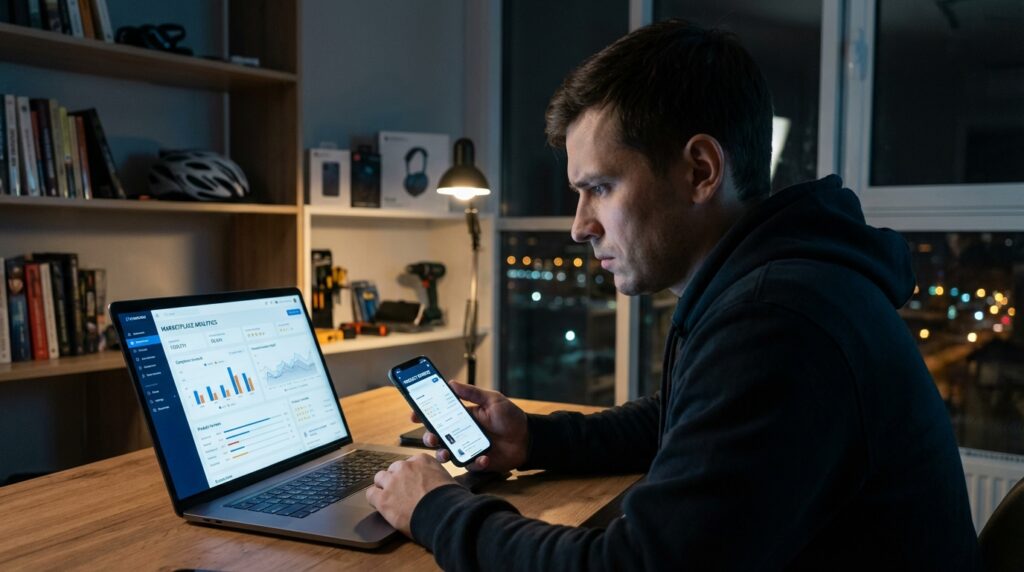 мужчины на маркетплейсах