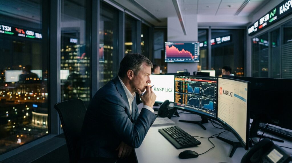 выход инвестора Kaspi