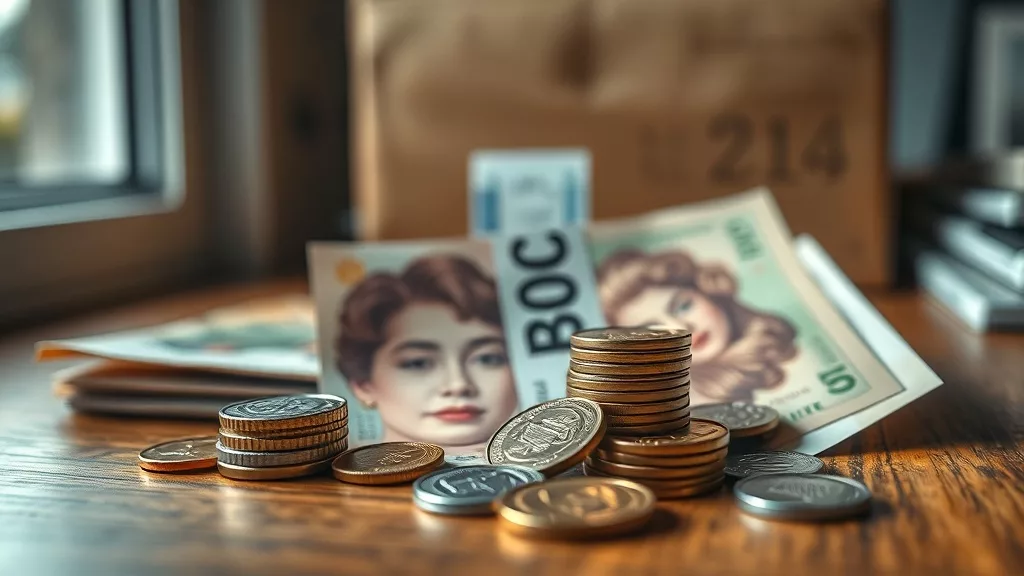 Валюта разных стран на столе как символ международных продаж и доходов