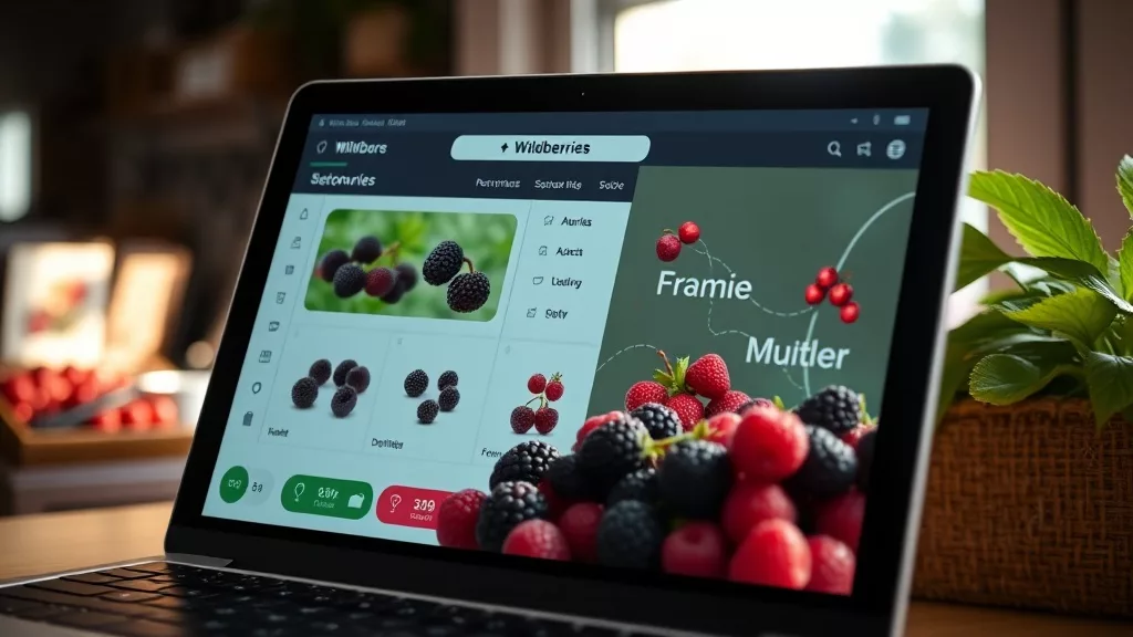 Кабинет продавца Wildberries на экране устройства