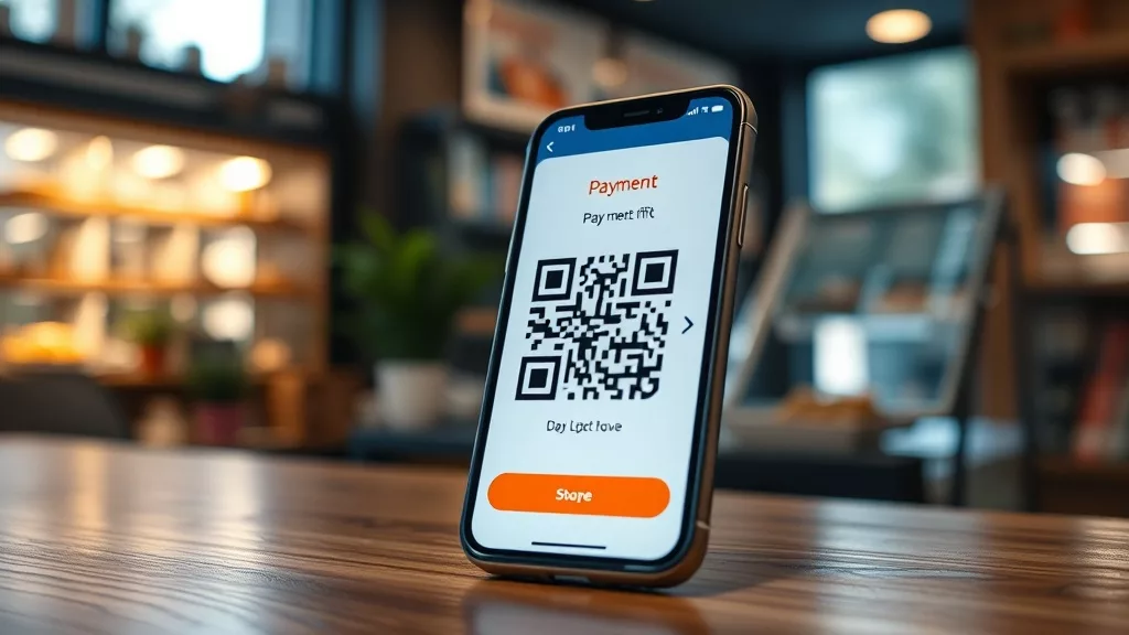 Единый QR Kaspi на экране смартфона в торговой точке Казахстана