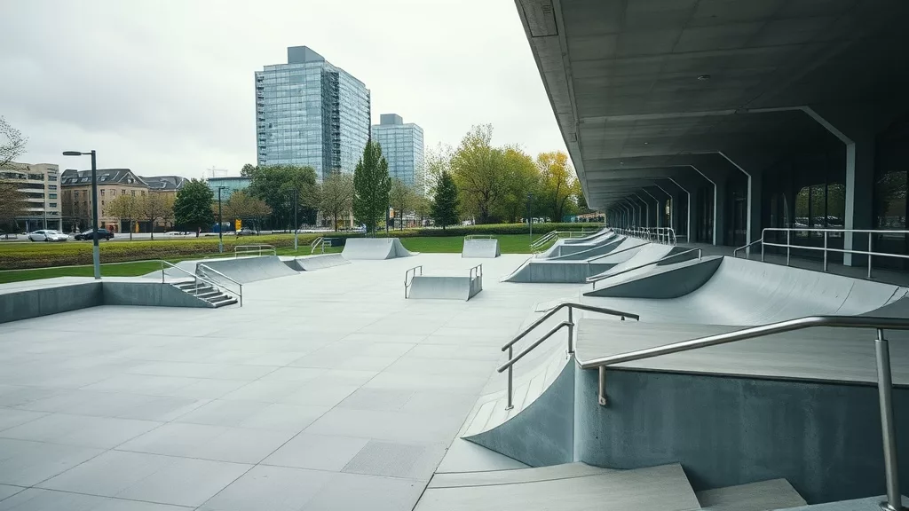 Скейт-площадка Fly Park в Астане — зоны для BMX и скейтборда