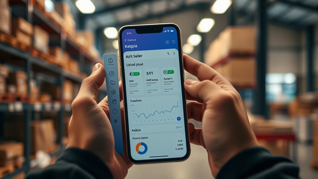 Приложение Kaspi.Seller с AI-инструментами для описания и аналитики товаров