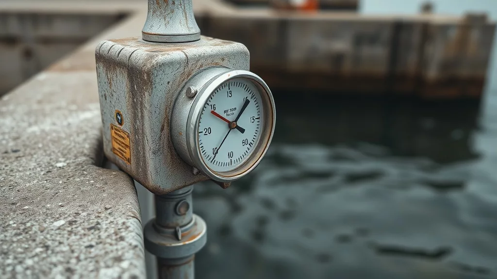 Мониторинг уровня Каспийского моря — измерительный пост на побережье Мангистау