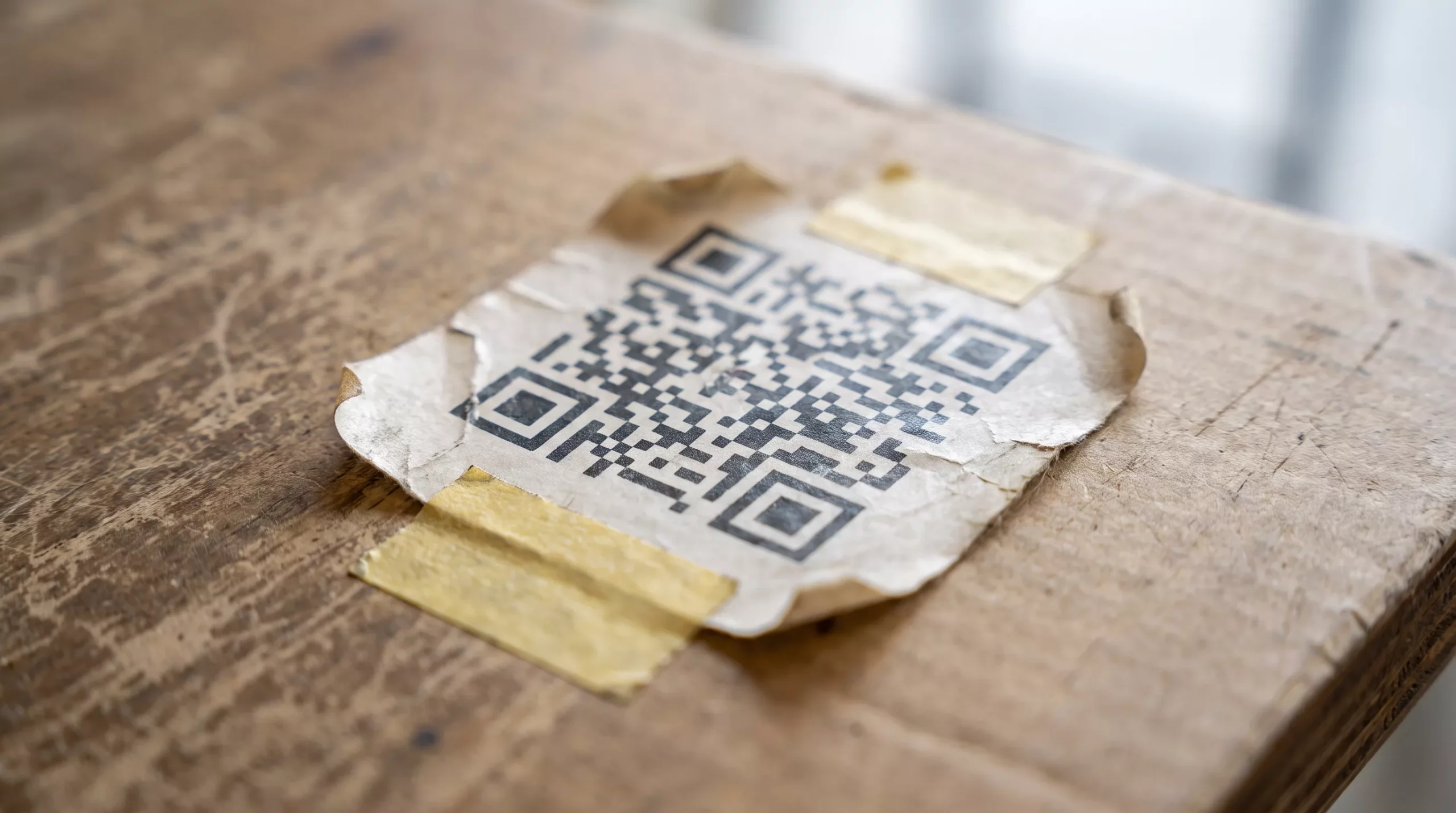 Старый бумажный Kaspi QR для бизнеса на кассе кафе перестаёт принимать оплату